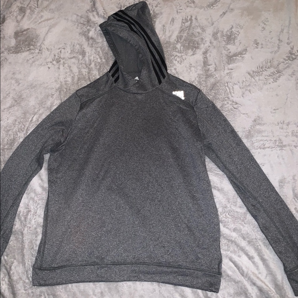 Gray ADIDAS Hoodie
